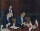 Podpisanie umowy polsko - japońskiej