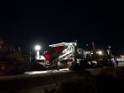 Układanie nawierzchni z betonu cementowego na obwodnicy Częstochowy w ciągu A1