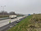 Punkt kontroli sanitarnej A4 - fot. Krzysztof Grzegorczyk