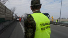 Punkt kontrolny dla pojazdów ciężarowych na A4 - fot. Robert Wierzbicki