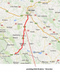 mapa przebiegu - DK8 Kłodzko - Wrocław