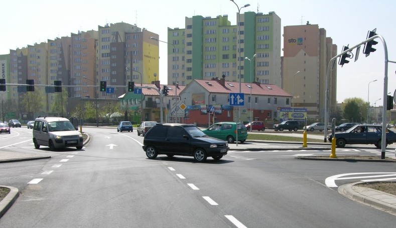 skrzyżowanie w Nysie już działa po przebudowie